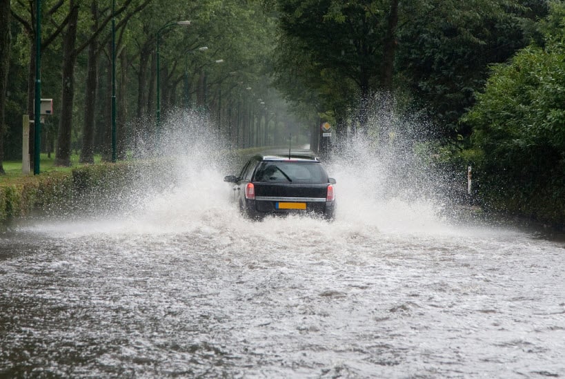 How to Safely Drive through Floods Blog