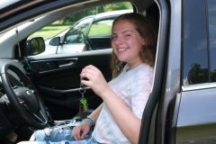 Teenaged girl as a first time driver, needs cheap car insurance in California.