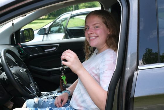 Teenaged girl as a first time driver, needs cheap car insurance in California.