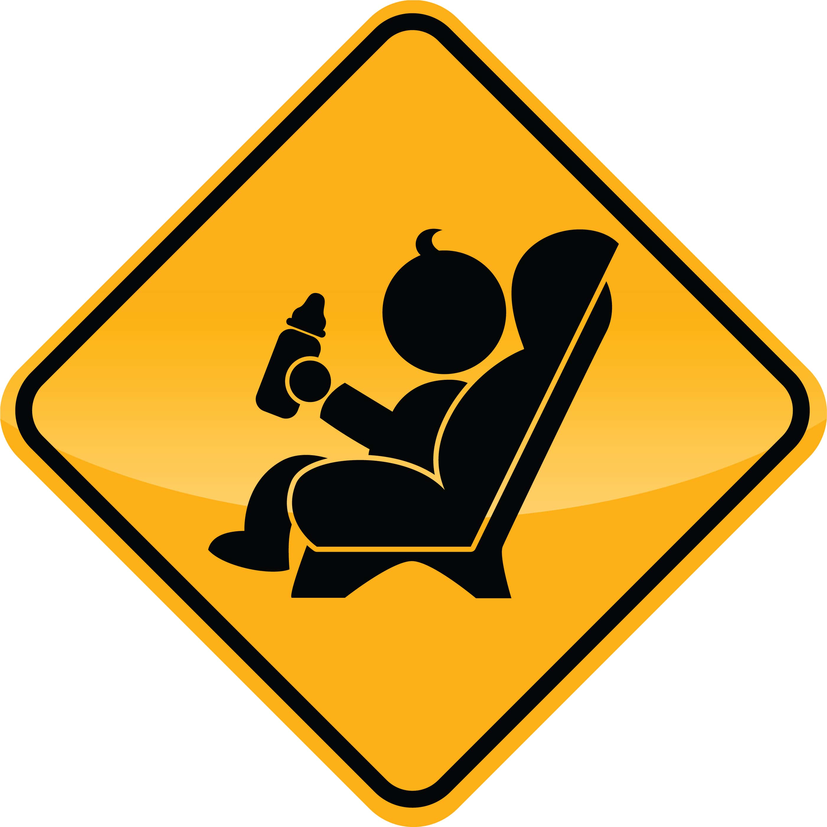 Car seat sign