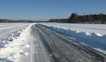 snow bank